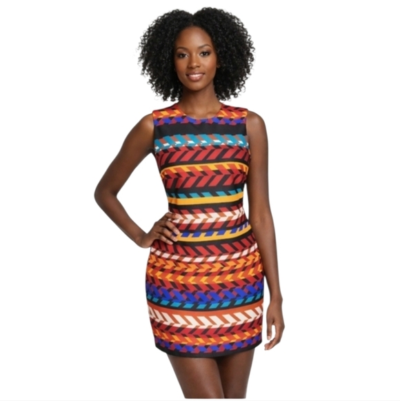 Calvin Klein Dresses & Skirts - Calvin Klein Multicolor Striped Mini Dress